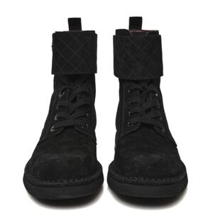 CHANEL CALFSKIN BOOTS